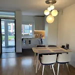 アパート Bangu Apartamentas Su Terasa パランガ